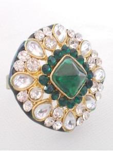 Kundan Finger Ring